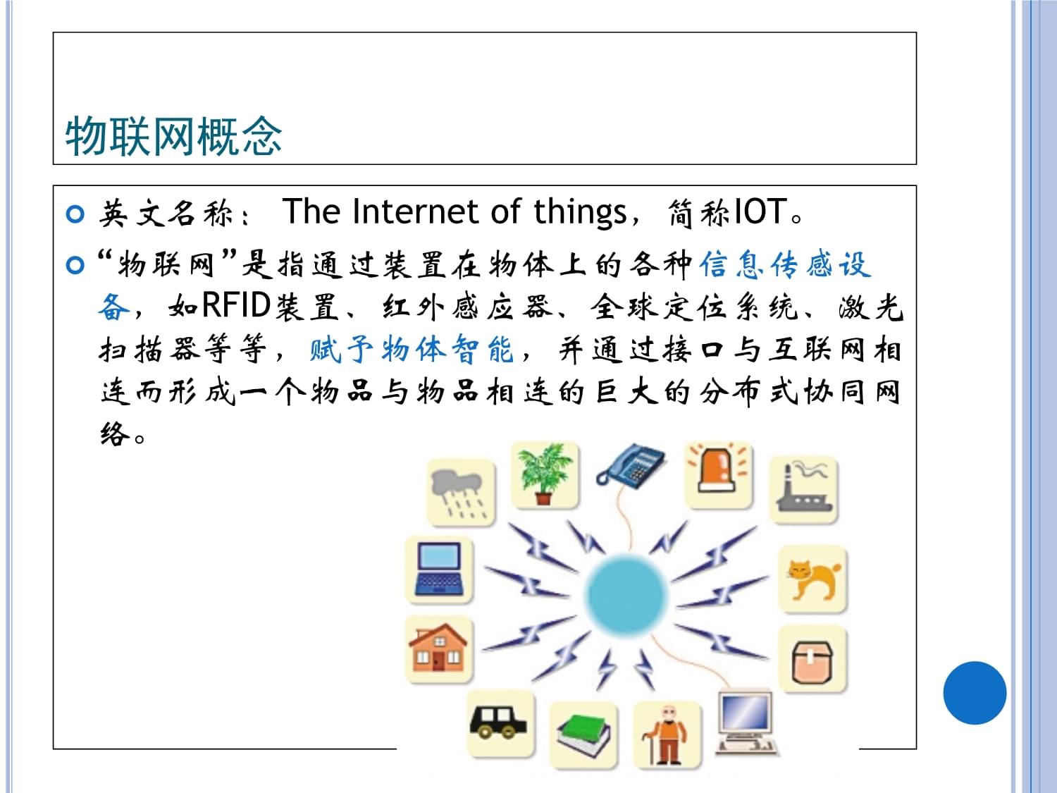 物聯(lián)網(wǎng)的概念與技術服務 構建萬物互聯(lián)的智能世界