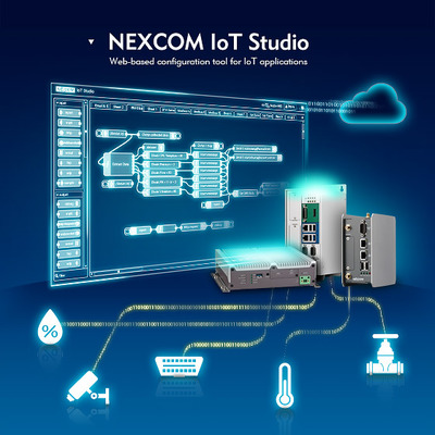 新漢免費開放NEXCOM IoT Studio聯網軟件工具下載，簡化編程開發、加速物聯網創新